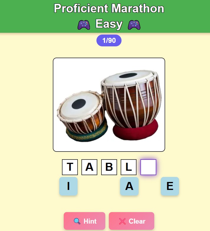 SpellingTeddy Proficient Marathon - pro spelling practice with extra letters